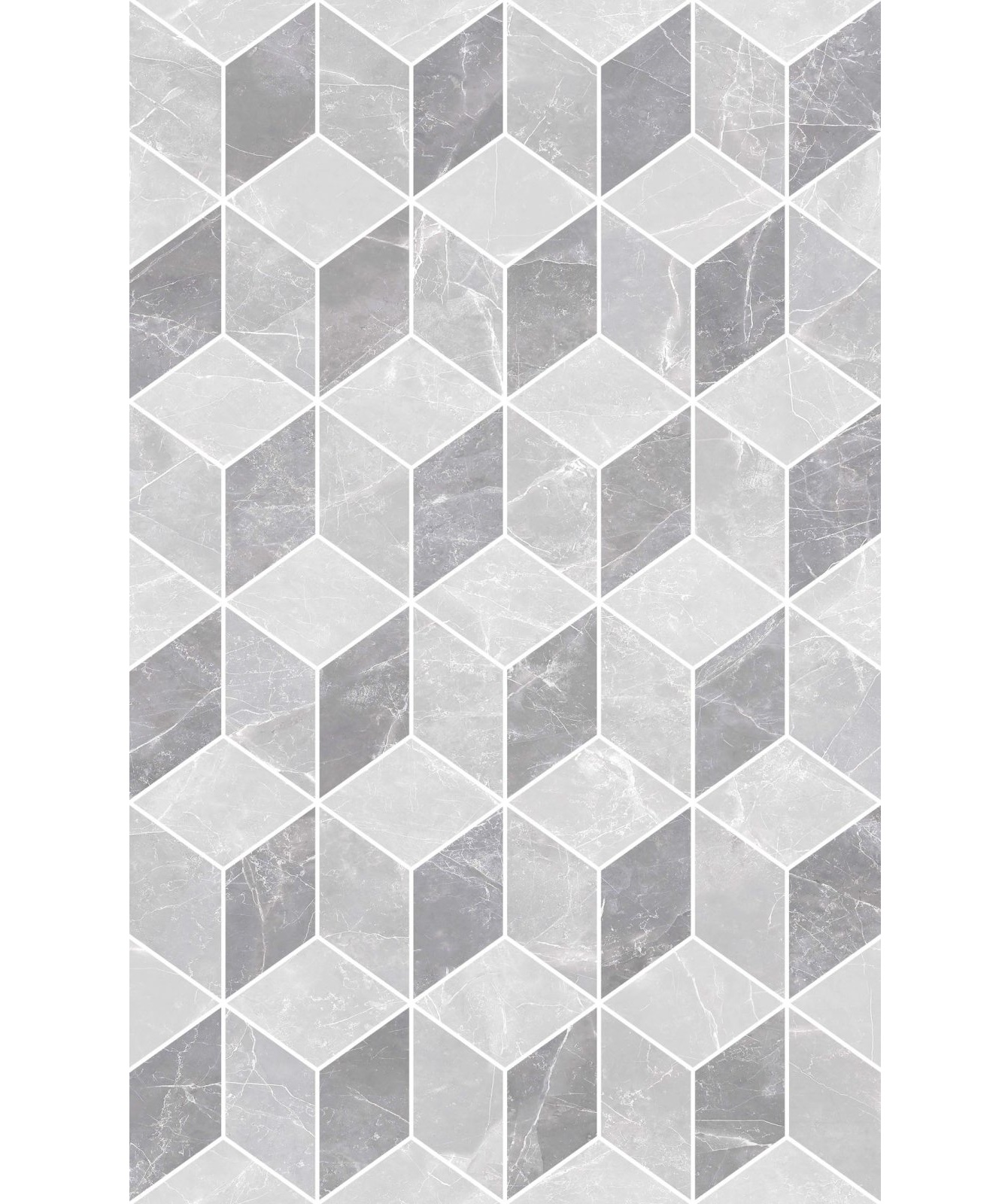 Platinum Baxter Grey Embossed 25x40